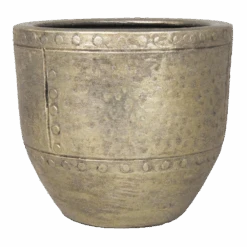 Bloempot Fien - D31 X H28cm - Goud