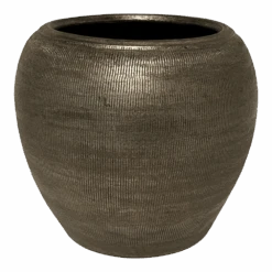 Bloempot Phoenix - D39 X H36cm - Zilver