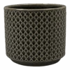 Bloempot Thies - D19 X H17cm - Antraciet