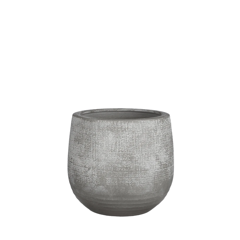 Bloempot Victor - H16 X D19cm - Grijs