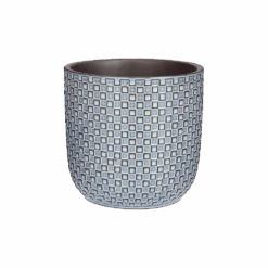 Bloempot Daan - D19 X H17.5cm - Blauw