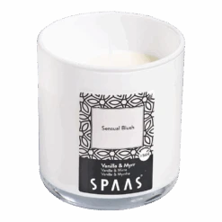 Geurkaars In Glas Met Deksel 56u - Sensual Blush - Geurkaars - SPAAS