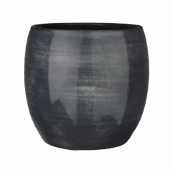 Bloempot Lester - D33 X H31cm - Donkerblauw