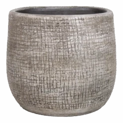 Muur Bloempot Mira - D18 X H16cm - Wit