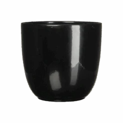Bloempot Tusca - D28 X H25cm - Zwart