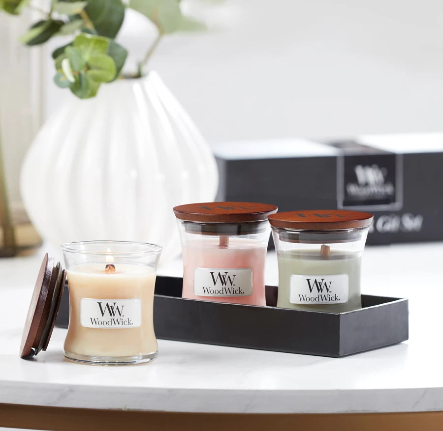 Woodwick Deluxe Gift Set Mini Jar Spring/Summer - Geurkaars - Afbeelding 3